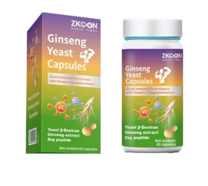 Ginseng Yeast Capsule: For Total Health and Vitality